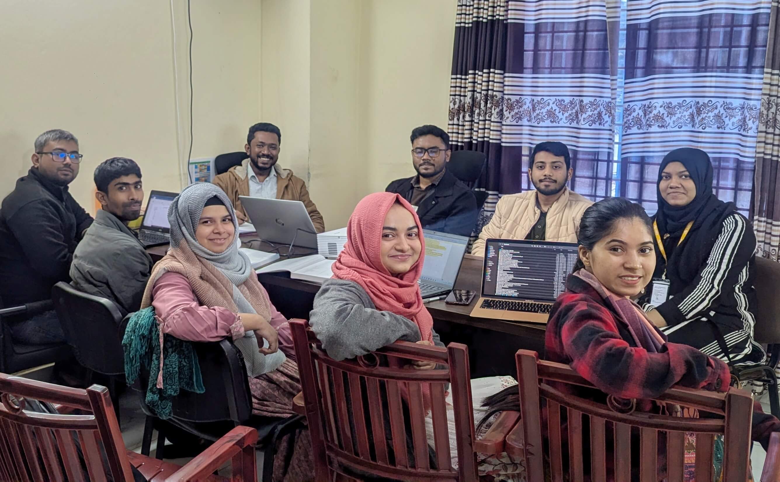 Glimpse of a day-long session organized to brainstorm a structured clinical form for hospital-admitted under-five children